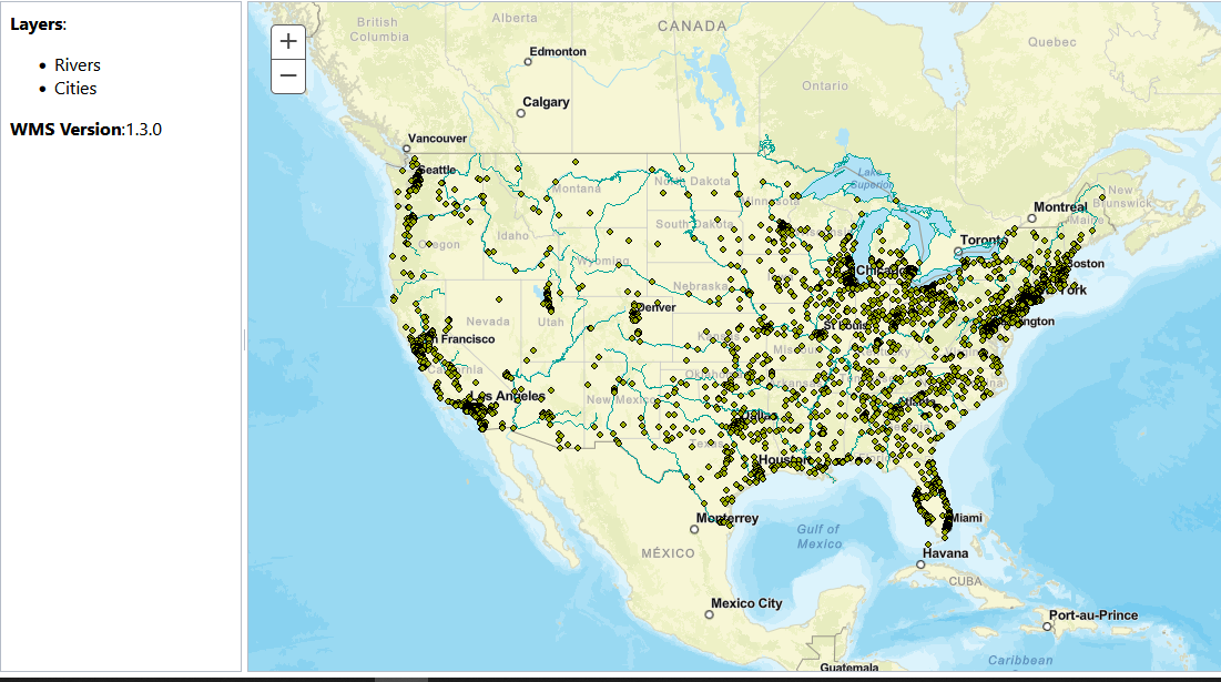 ایجاد سرویس WMS با استفاده از کتابخانه ArcGIS API for JavaScript