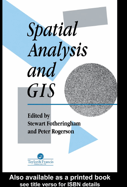 Spatial Analysis and GIS  