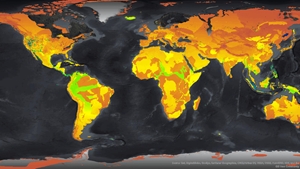 معرفی نقشه تراکم یا Heat Map در GIS 